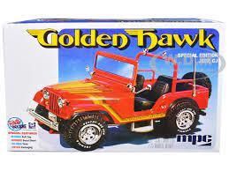 MODÈLE À COLLER - 81 JEEP CJ5 GOLDEN HAWK 1/25