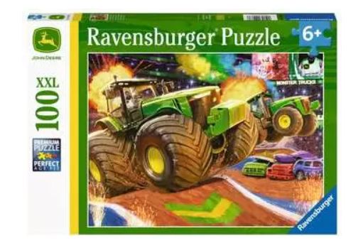 CASSE-TÊTE 100 PIÈCES RAVENSBURGER - JOHN DEERE BIG WHEELS