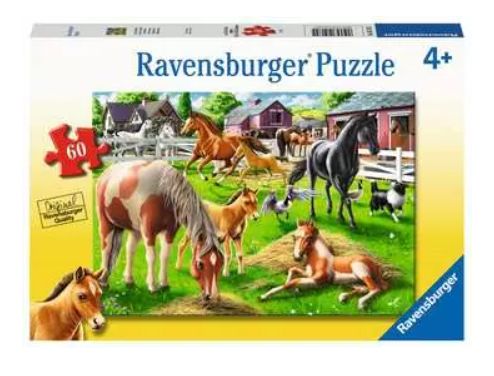 CASSE-TÊTE 60 PIÈCES RAVENSBURGER - LE CENTRE ÉQUESTRE