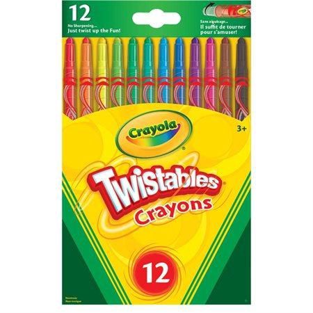 CRAYOLA - 12 TWISTABLES