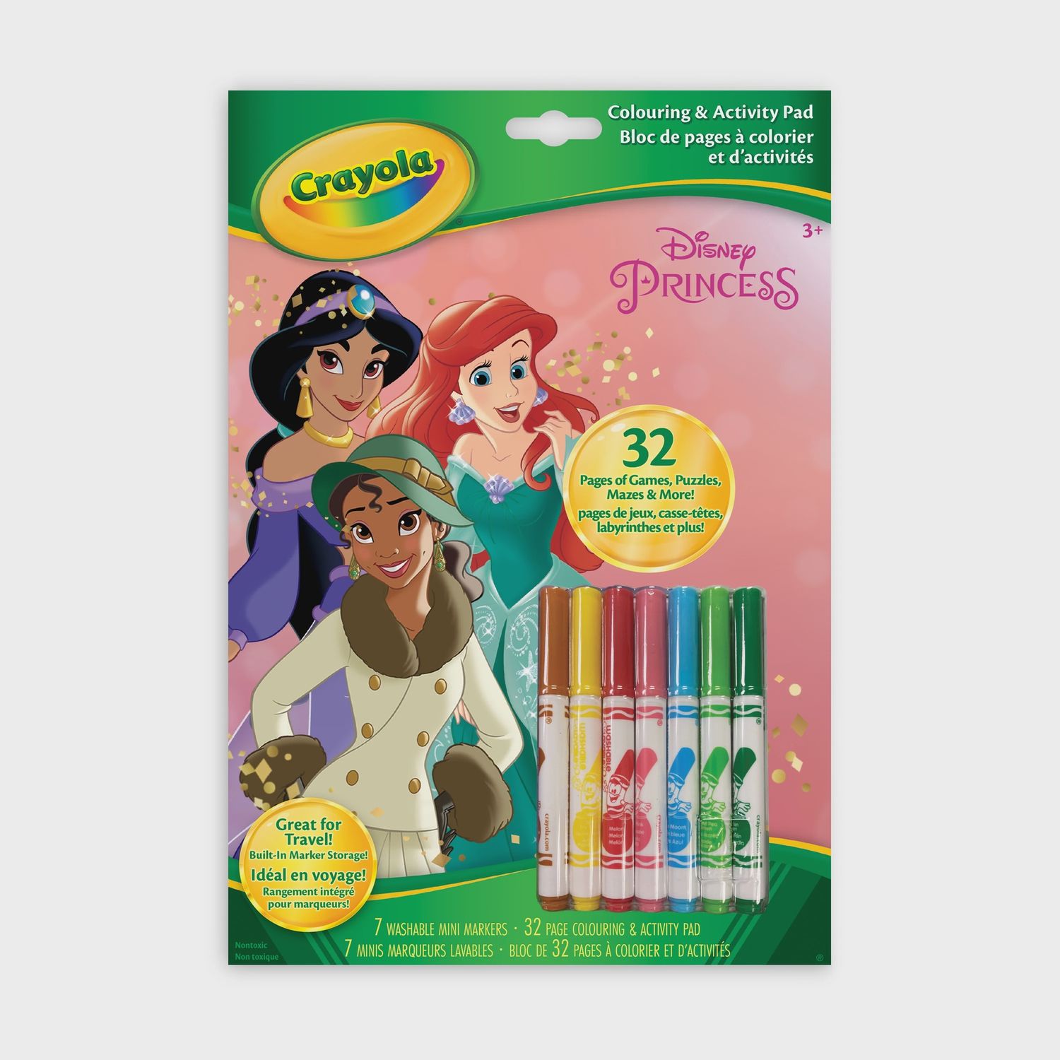 CRAYOLA - CAHIER DE COLORIAGE ET D'ACTIVITÉ DE PRINCESSE