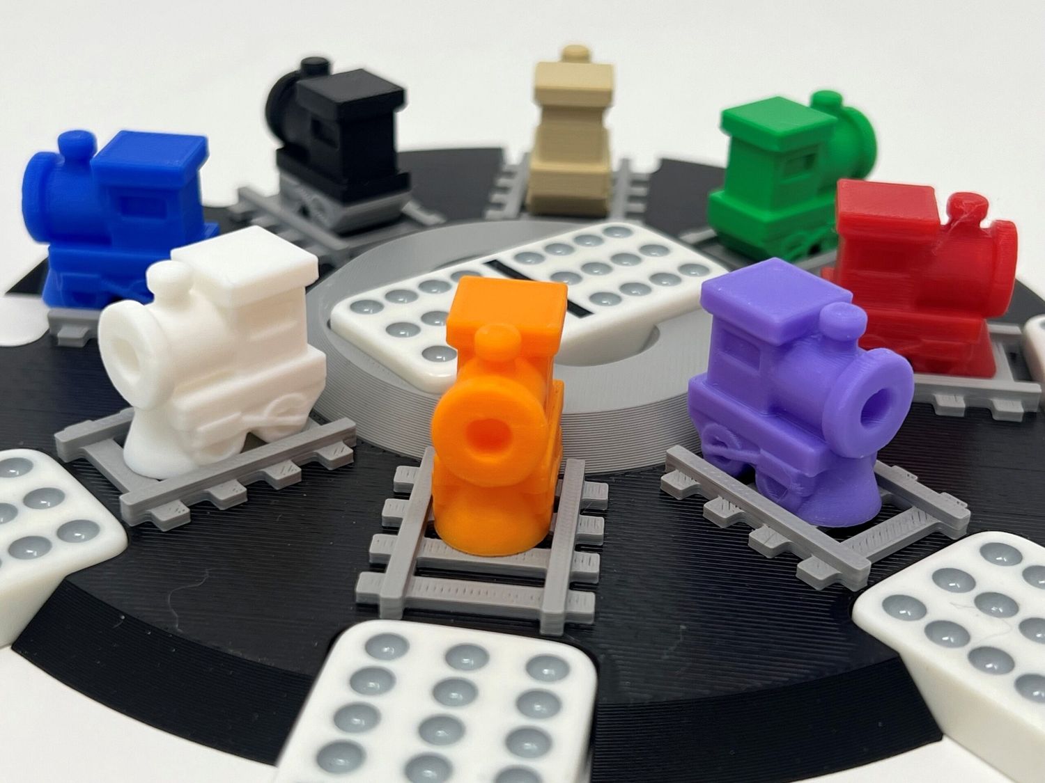 ENSEMBLE DE GARE POUR LE TRAIN MEXICAIN FAIT AU QUÉBEC