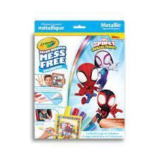 CRAYOLA COLOR WONDER MÉTALLIQUE - SPIDER-MAN ET SES AMIS