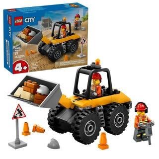 LEGO CITY 60450 - LA CHARGEUSE SUR PNEUS DE CONSTRUCTION JAUNE