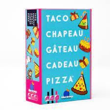 TACO, CHAPEAU, GÂTEAU, CADEAU, PIZZA (FR)