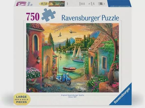 CASSE-TÊTE 750 PIÈCES XL RAVENSBURGER - EUROPEAN VILLA VIEWS
