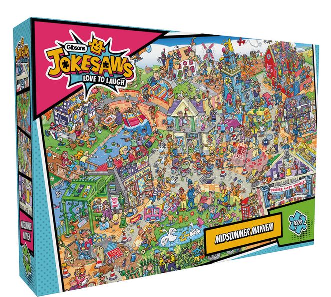 CASSE-TÊTE 1000 PIÈCES GIBSONS - JOKESAWS: SEASIDE SHENANIGANS
