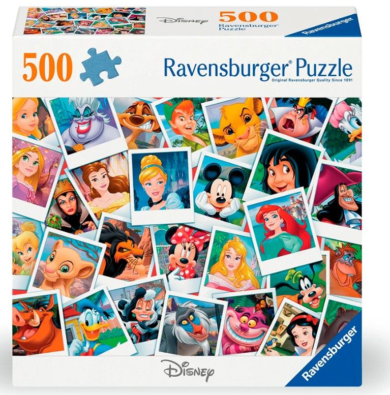 CASSE-TÊTE 500 PIÈCES RAVENSBURGER - DISNEY PORTRAITS
