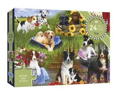 CASSE-TÊTE 24 PIÈCES GIBSONS - PIECING TOGETHER: DOGS