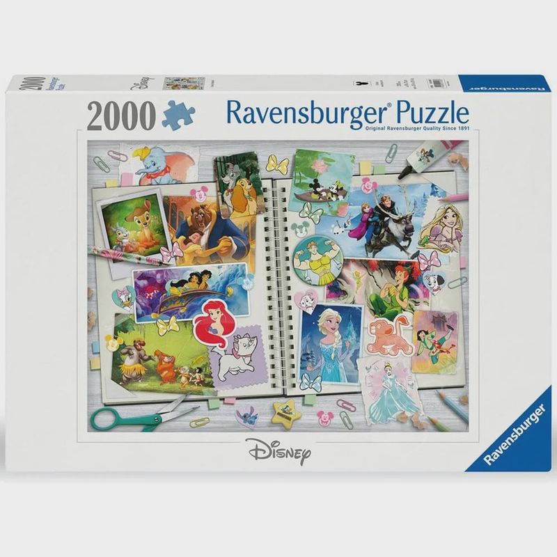 CASSE-TÊTE 2000 PIÈCES RAVENSBURGER - DISNEY SCRAPBOOK