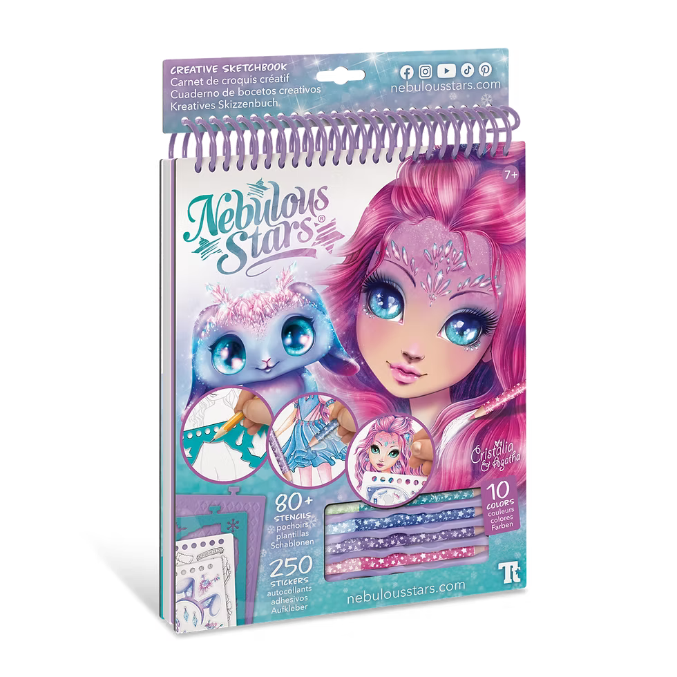 NEBULOUS STARS - CARNET DE CROQUIS CRÉATIF: CRISTALLIA