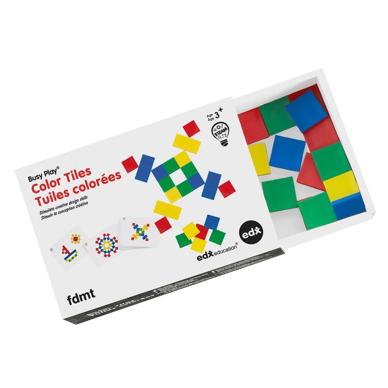 EDX EDUCATION - BUSY PLAY TUILES COLORÉS