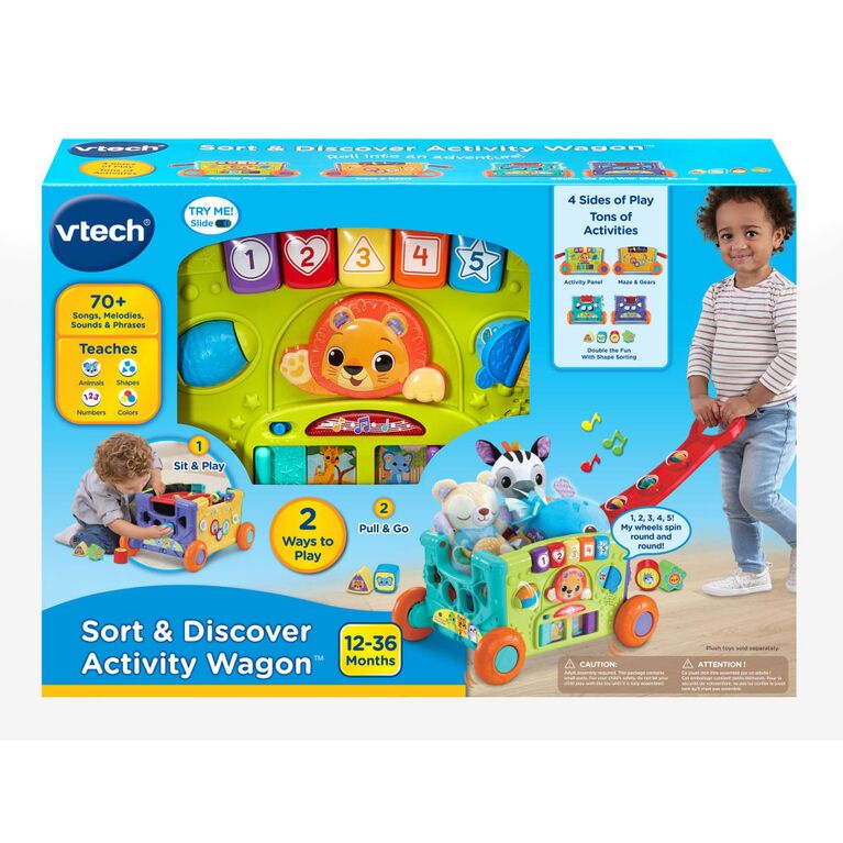 VTECH - SUPER CHARIOT INTÉRACTIF MULTI-ACTIVITÉS