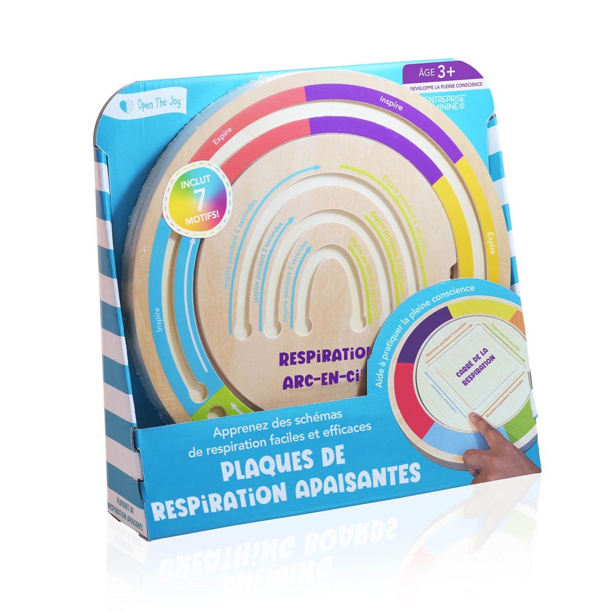 OPEN THE JOY - PLANCHES DE RESPIRATION APAISANTE