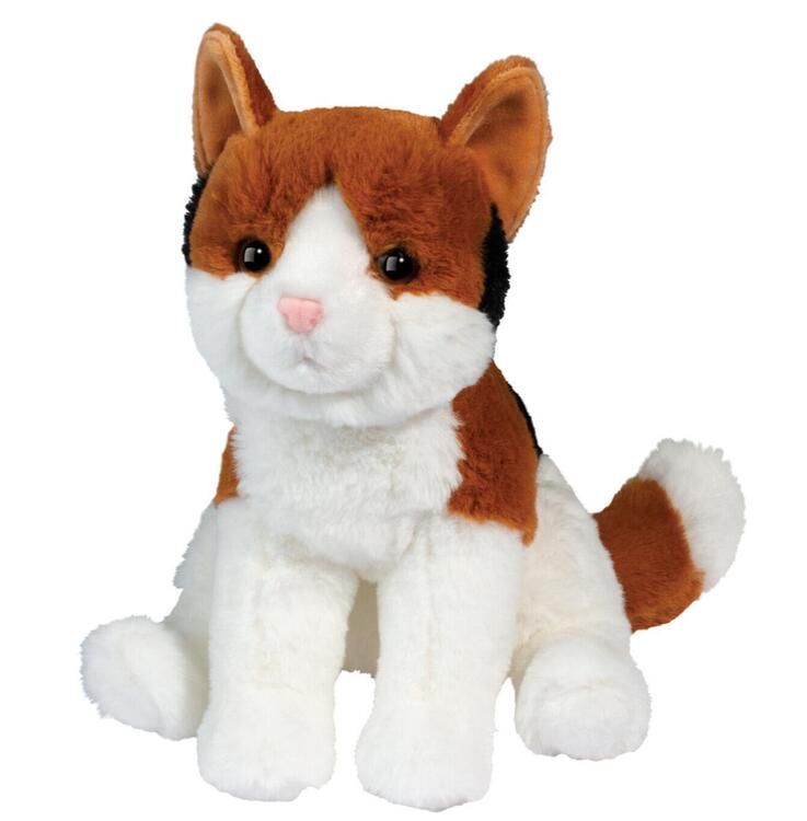 PELUCHE DOUGLAS - PATCHES LE CHAT CALICO