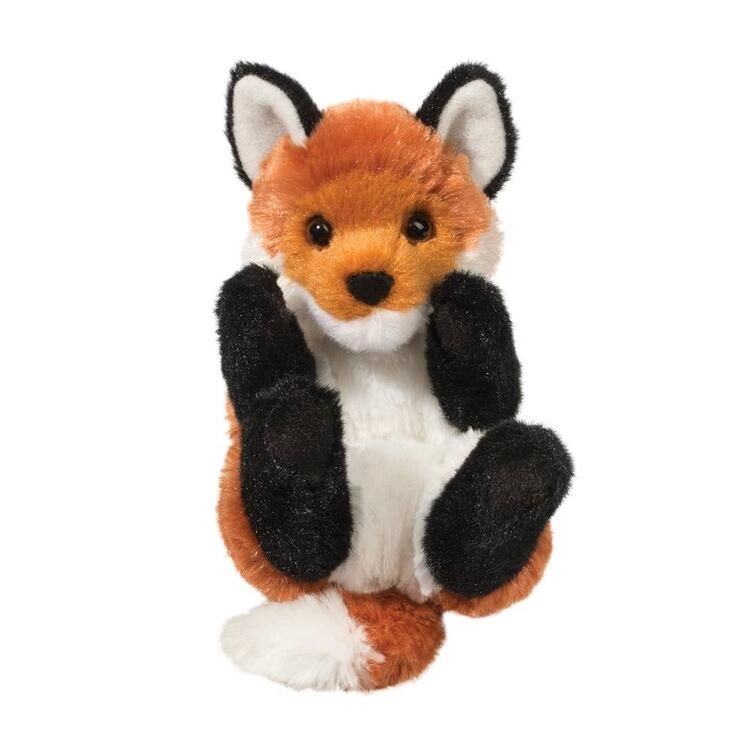 PELUCHE DOUGLAS - LIL' BABY PETIT RENARD ROUX