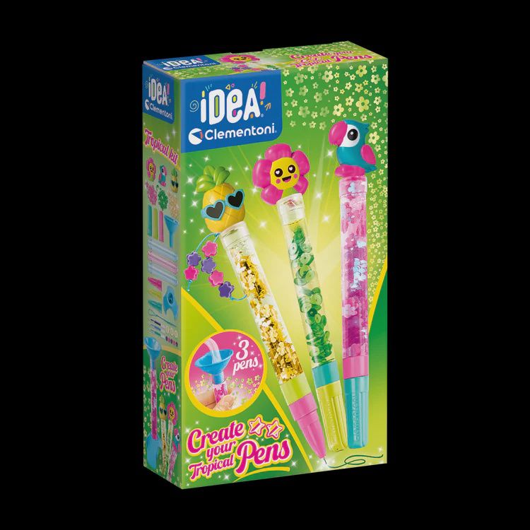 CLEMENTONI IDEA - CRÉE TES STYLOS: TROPICAL