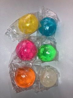 SQUEEZE - BALLE AVEC BRILLANTS À PRESSER