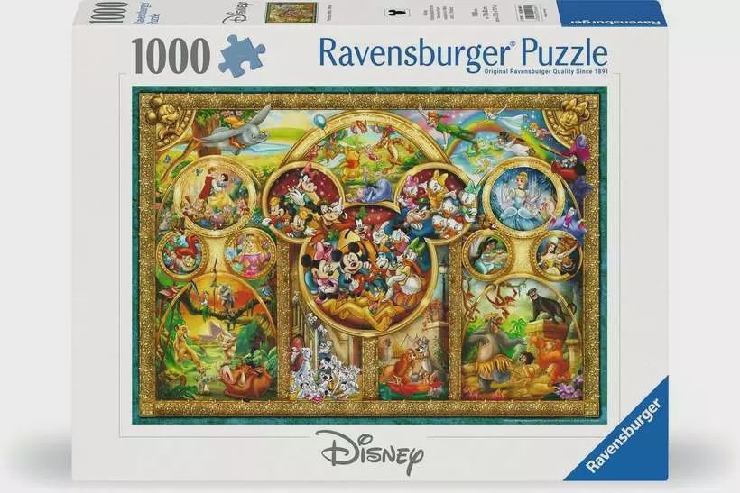 CASSE-TÊTE 1000 PIÈCES RAVENSBURGER DISNEY - THE BEST DISNEY THEMES