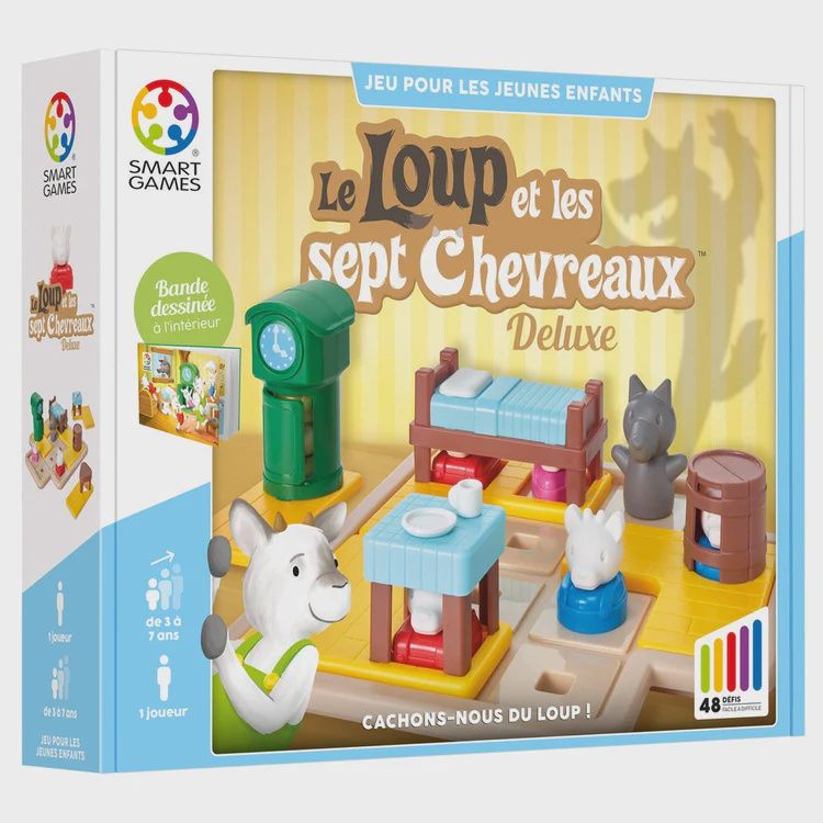 SMART GAMES - LE LOUP ET LES 7 CHEVRAUX
