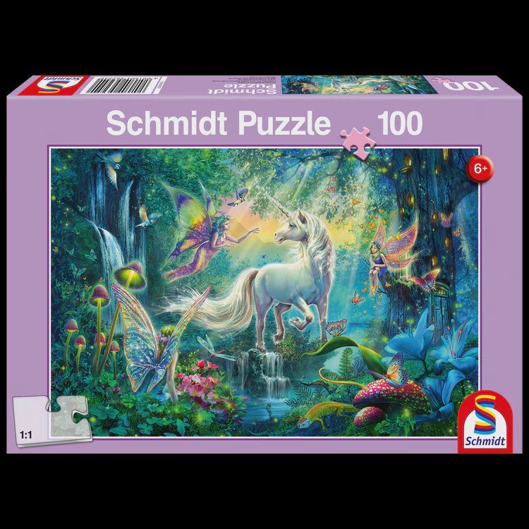 CASSE-TÊTE 100 PIÈCES SCHMIDT - AU PAYS DES CRÉATURES FANTASTIQUES
