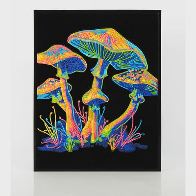 BRODERIE DE DIAMANT DIAMOND DOTZ - CHAMPIGNONS NÉONS
