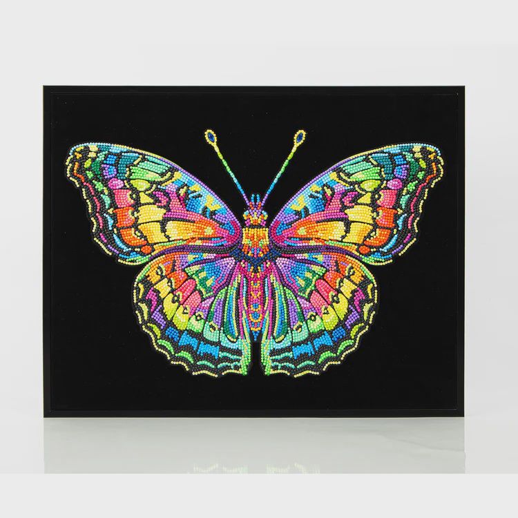 BRODERIE DE DIAMANT DIAMOND DOTZ - PAPILLON NÉON