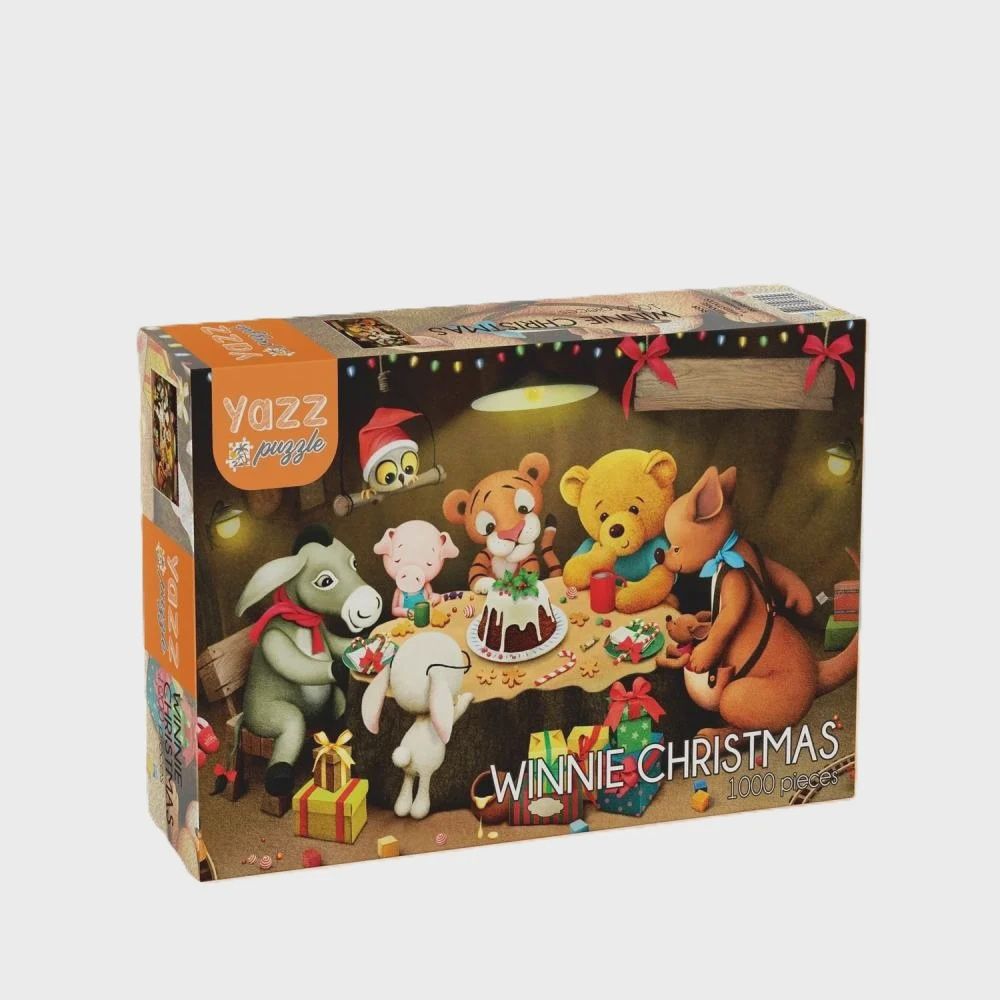 CASSE-TÊTE 1000 PIÈCES YAZZ - WINNIE CHRISTMAS