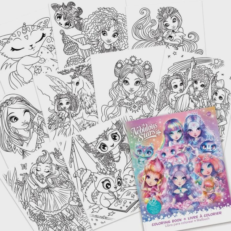 NEBULOUS STARS - LIVRE À COLORIER