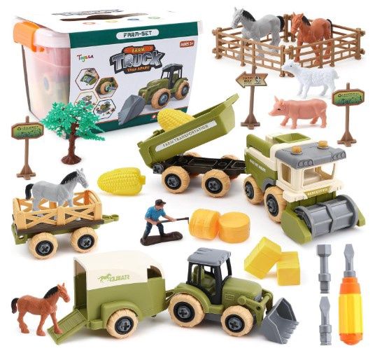 ENGIN DE FERME A CONSTRUIRE ET DÉCONSTRUIRE