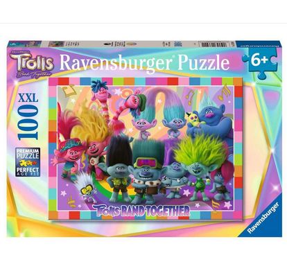 CASSE-TÊTE 100 PIÈCES RAVENSBURGER - LA BANDE DES TROLLS