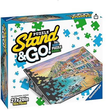 RAVENSBURGER - PLATEAU À CASSE-TÊTE INCLINÉ PUZZLE STAND AND GO POUR 1000 MORCEAUX