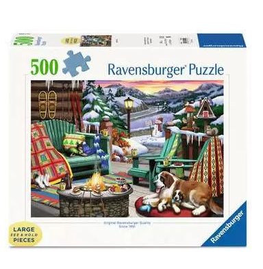 CASSE-TÊTE 500 PIÈCES XL RAVENSBURGER - APRÈS-SKI