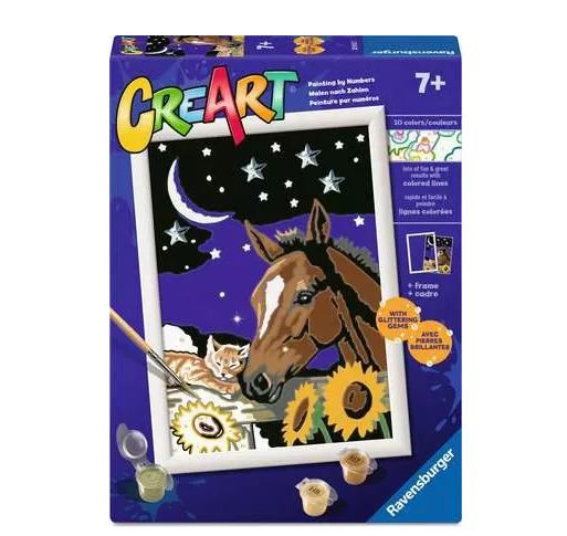 PEINTURE À NUMÉRO CREART - AMITIÉ