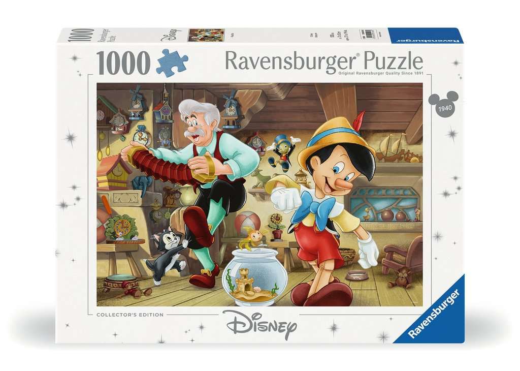 CASSE-TÊTE 1000 PIÈCES RAVENSBURGER DISNEY - PINOCCHIO