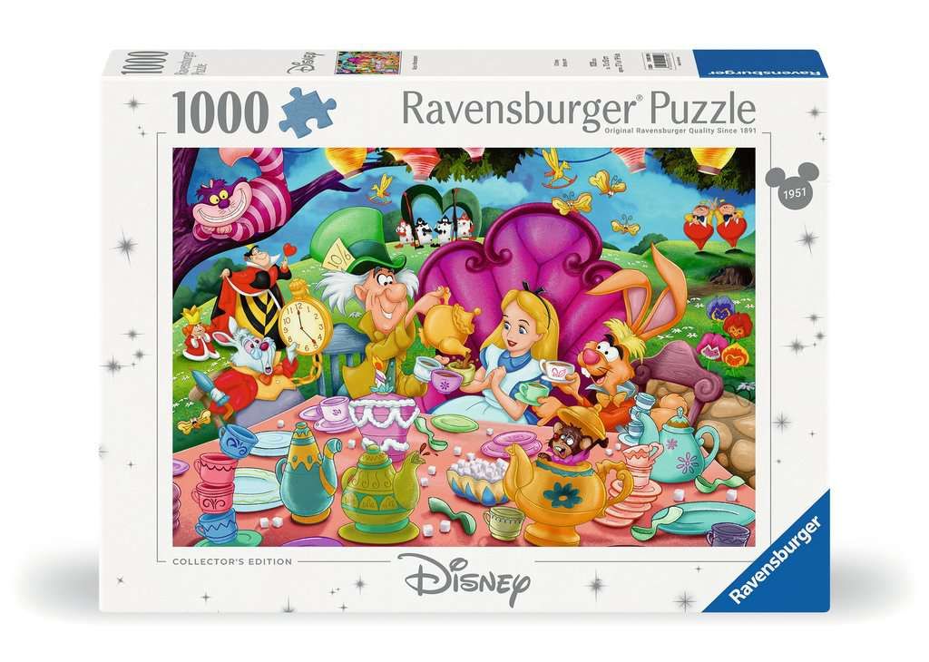 CASSE-TÊTE 1000 PIÈCES RAVENSBURGER DISNEY - ALICE AU PAYS DES MERVEILLES