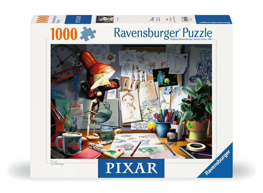 CASSE-TÊTE 1000 PIÈCES RAVENSBURGER - DISNEY ATELIER D'ARTISTE