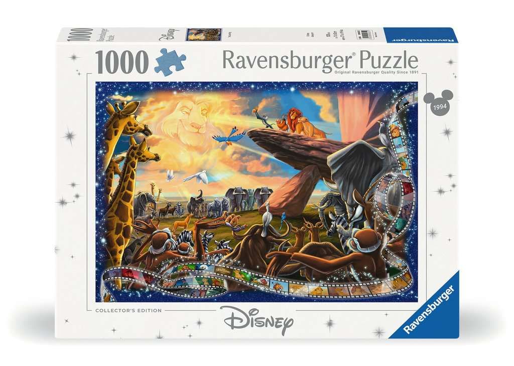 CASSE-TÊTE 1000 PIÈCES RAVENSBURGER DISNEY - LE ROI LION