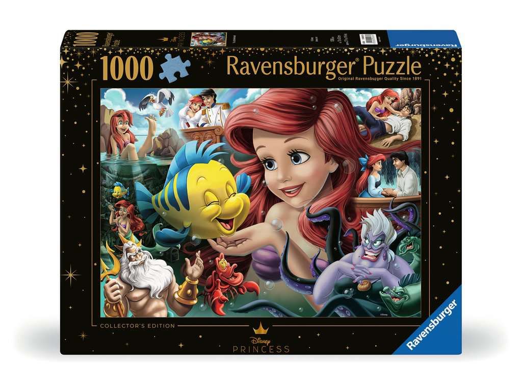 CASSE-TÊTE 1000 PIÈCES RAVENSBURGER DISNEY HÉROINE - LA PETITE SIRÈNE