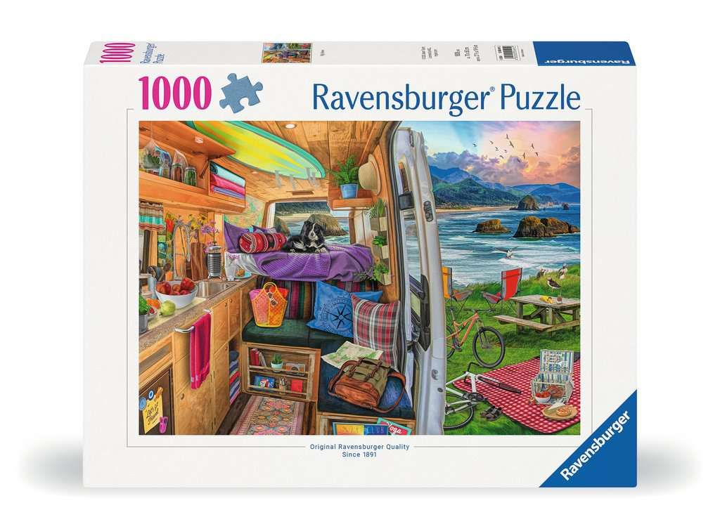 CASSE-TÊTE 1000 PIÈCES RAVENSBURGER - BELLE ESCAPADE