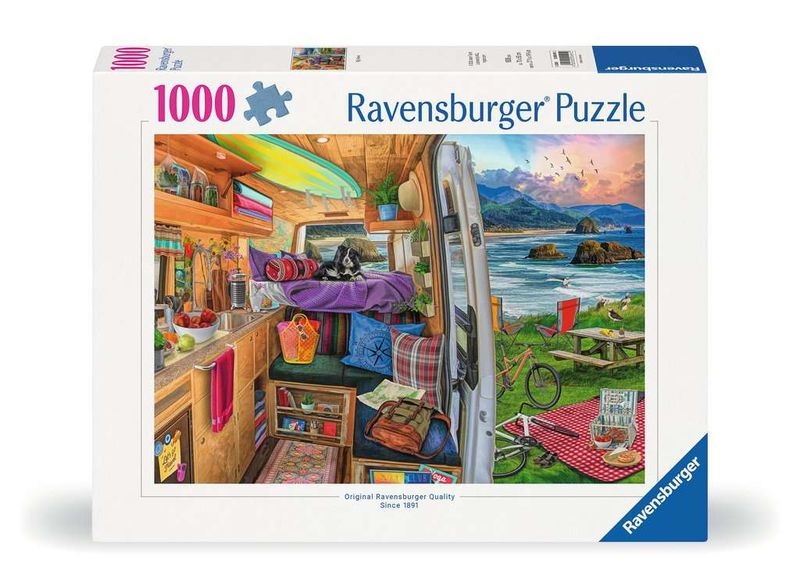 CASSE-TÊTE 1000 PIÈCES RAVENSBURGER - BELLE ESCAPADE