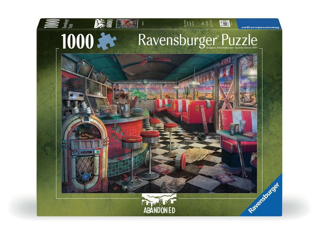 CASSE-TÊTE 1000 PIÈCES RAVENSBURGER - DINER EN DÉCRÉPITUDE