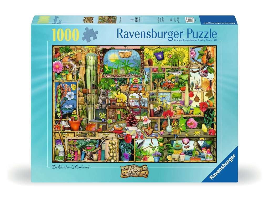 CASSE-TÊTE 1000 PIÈCES RAVENSBURGER - ARMOIRE JARDINIER