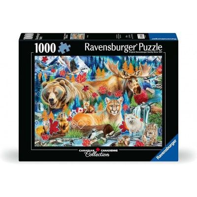 CASSE-TÊTE 1000 PIÈCES RAVENSBURGER - CANADA SAUVAGE