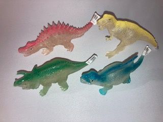 FIGURINE DINOSAURE 4 MODÈLES