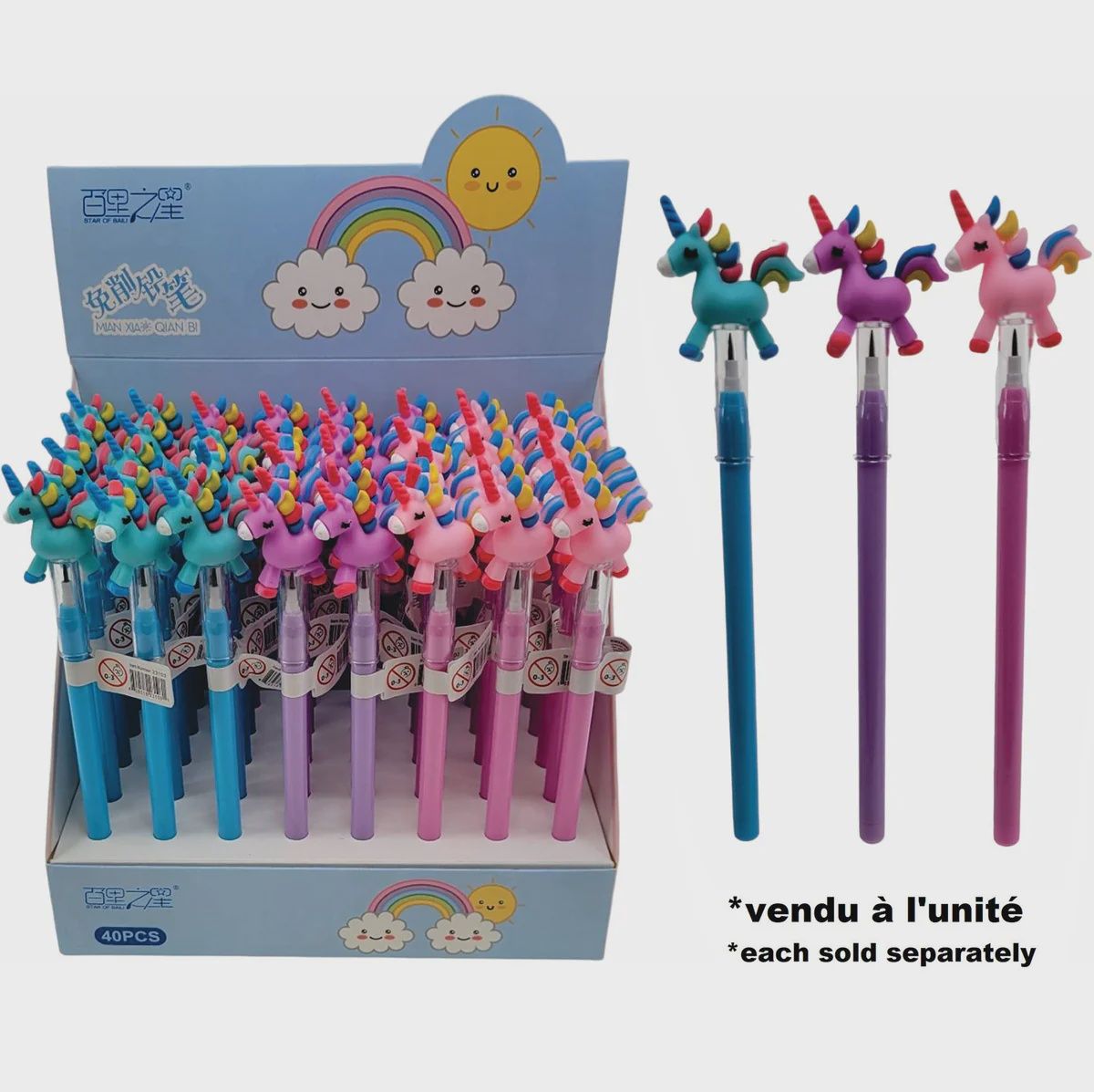 CRAYON POUSSE-MINE  - LICORNE MAGIQUE