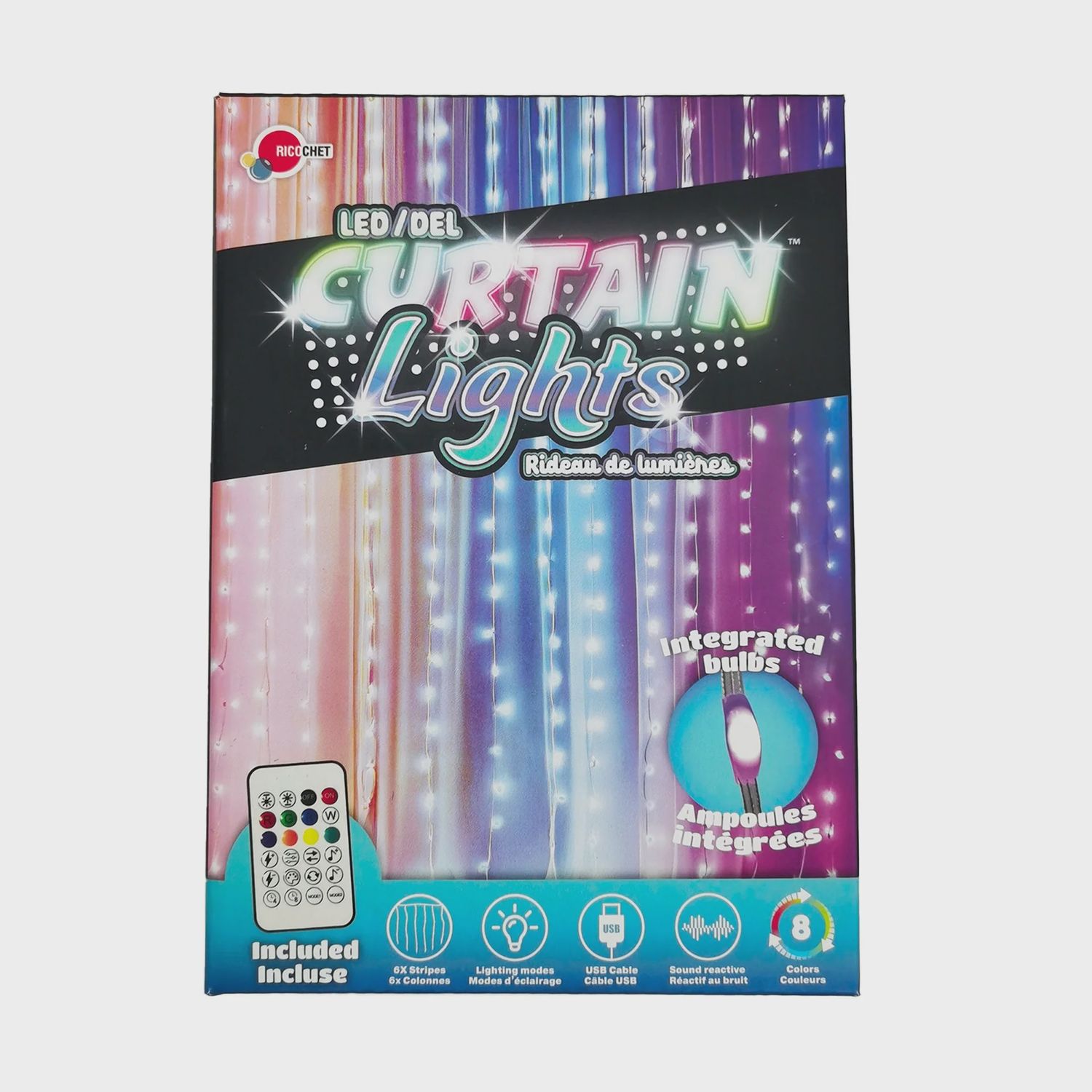 RIDEAU DE LUMIÈRE DEL