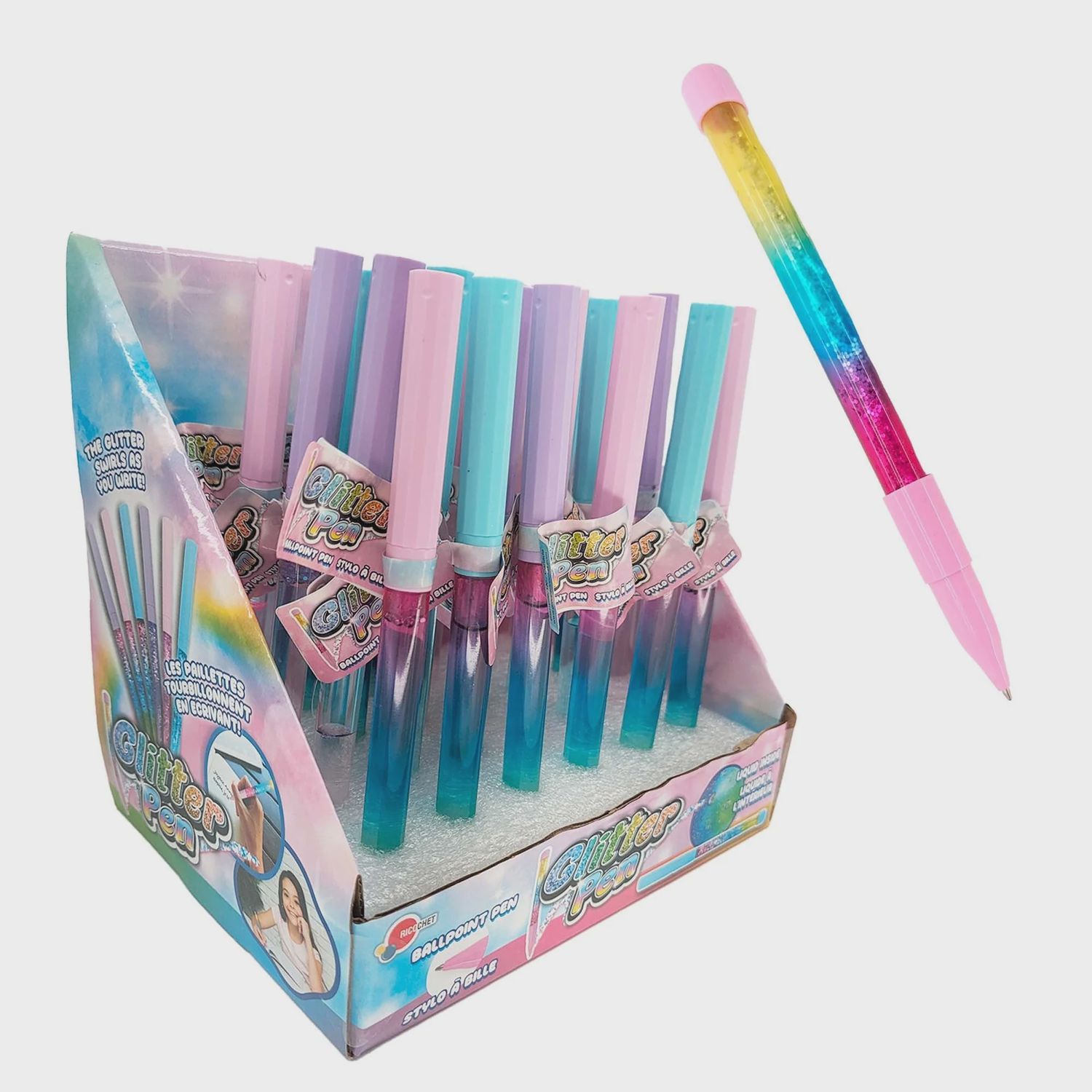 CRAYON AVEC BRILLANT FLOTTANT