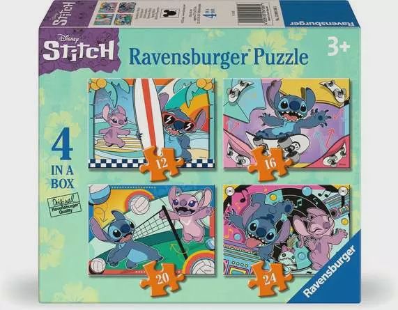 CASSE-TÊTE 12, 16, 20 ET 24 PIÈCES RAVENSBURGER - STITCH