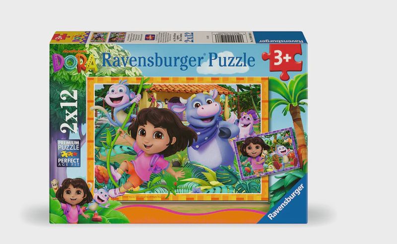 CASSE-TÊTE 2 X 12 PIÈCES RAVENSBURGER - NOUS POUVONS Y ARRIVER!